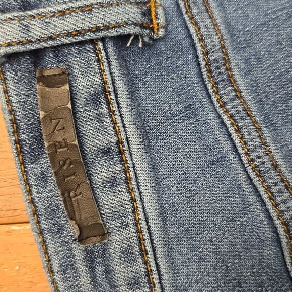 RISEN Women's Sz 15 / 32 Blue Distressed Jeans - Picture 5 of 7